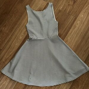 H&M Divided Black & White Dress